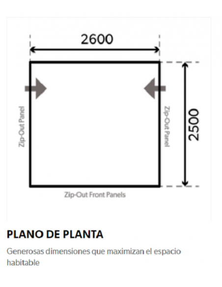Avançado Kampa Dometic Rally Air Pro 260 S