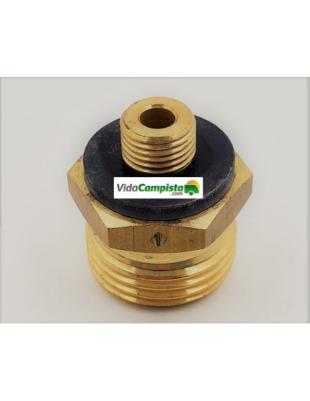 Encaixe Adaptador para Regulador de Garrafas de Gás Estrangeiras: IT/CH