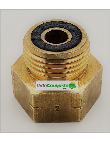 Adapter fitting for Foreign Gas Bottle Regulator: GR/IT/AT/SLO.