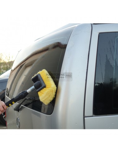 Broom Extra long brush with hose connection