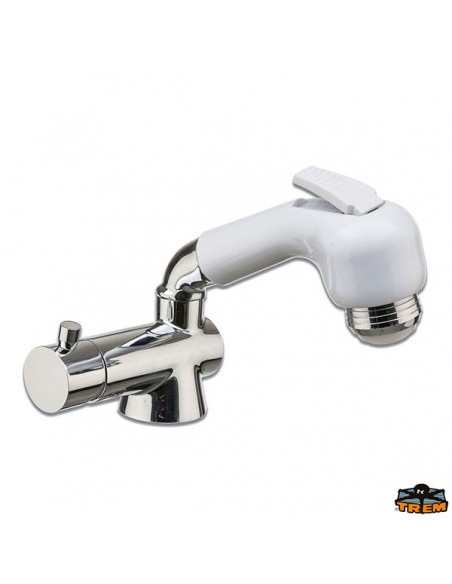 Removable faucet with control trigger Removable faucet with control trigger