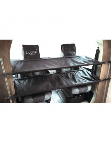 Cama adicional para cabina Modelos T4,T5,T6,T6.1, Jumpy, Transit ,Custom con asientos giratorios.