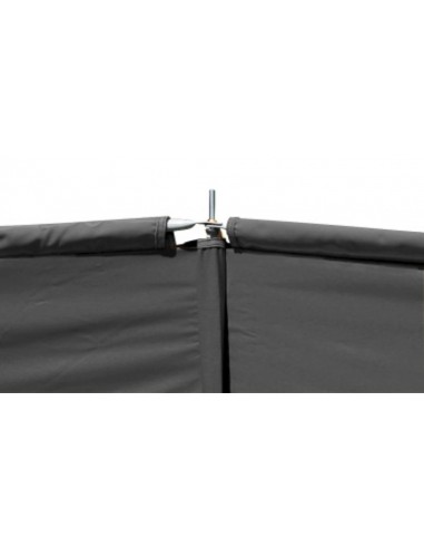 Pára-brisas EuroTrail Sun Set 500x140 cm Cinza Antracite