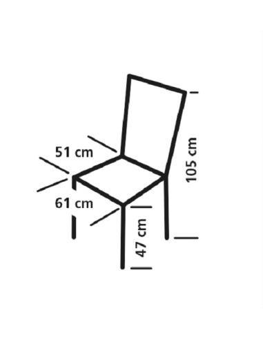 Corsica folding telescopic lightweight chair