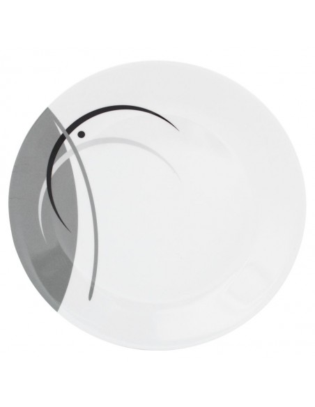 Complete 8-piece melamine tableware + Napoli cutlery