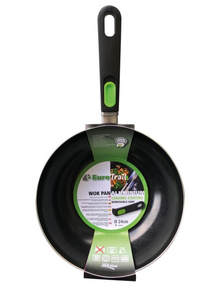 Sartén con mango extraíble Wok Pan Ø 24 Sartén con mango extraíble Wok Pan Ø 24