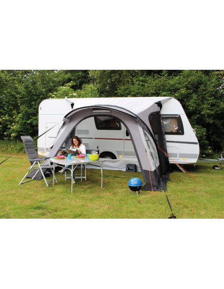 Genua universal air awning with EuroTrail front and side panels