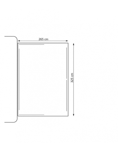 Genua universal air awning with EuroTrail front and side panels