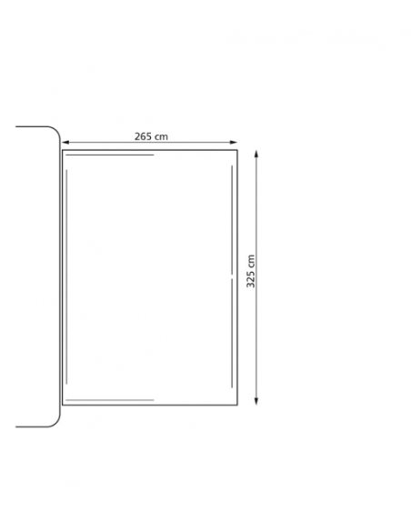 Genua universal air awning with EuroTrail front and side panels