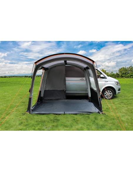 Ancona Air inflatable awning with front and side panels