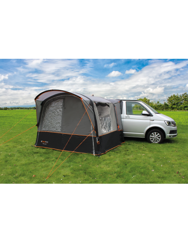 Ancona Air inflatable awning with front and side panels