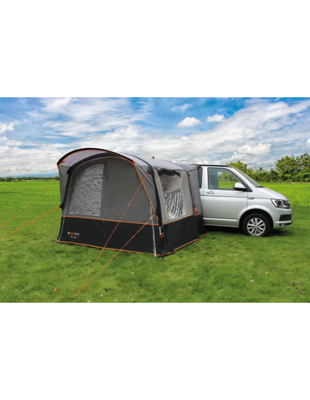 Ancona Air inflatable awning with front and side panels