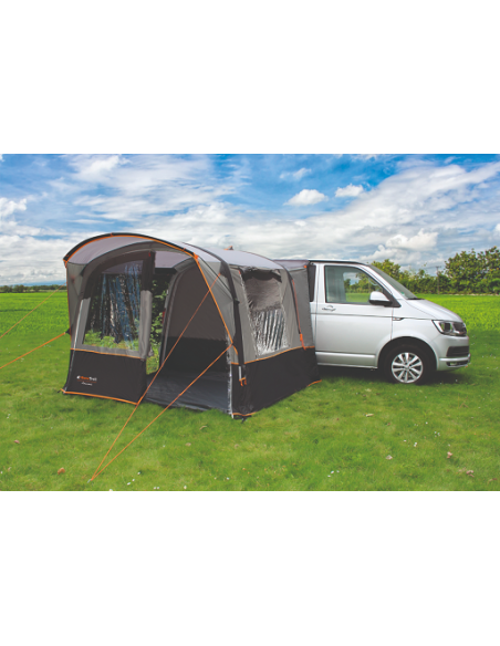 Ancona Air inflatable awning with front and side panels