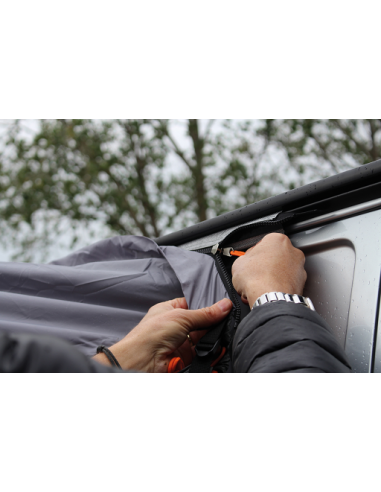 Aufblasbares Vorzelt Ancona Air mit Front- und Seitenwänden