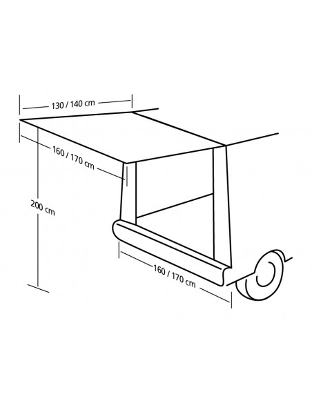 Carpa Hinchable Cruiser Air per Furgoneta - Ideale per Campers