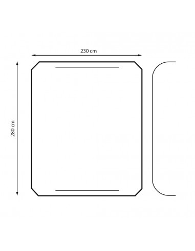 Avance arrière pour Camper Cruiser SUV Air Gonflable