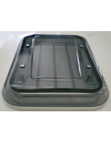 Claraboya 500 x 350 con barre di sicurezza