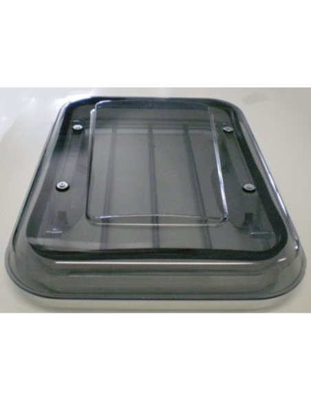 Claraboya 500 x 350 con barre di sicurezza