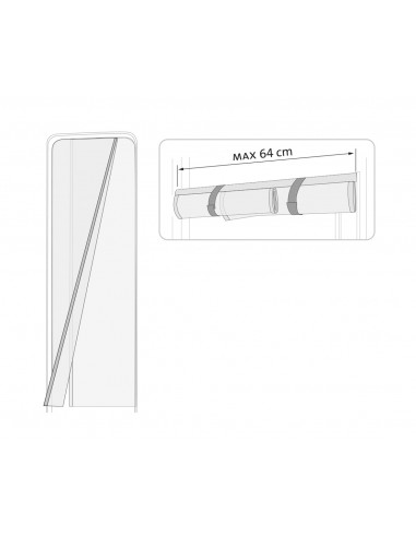 Mosquitera para puertas Fiamma Moskito Net Pro