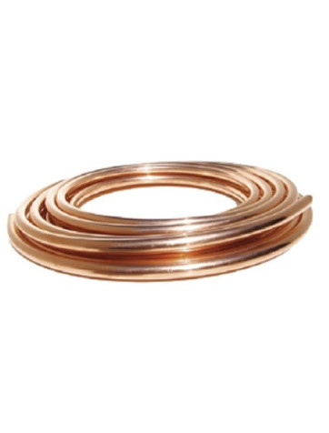 Tubo Cobre Flexible Gas 8mm (6/8mm) para caravanas