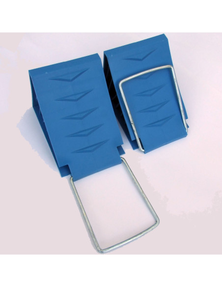 Chocks or safety wedge for motorhome leveling