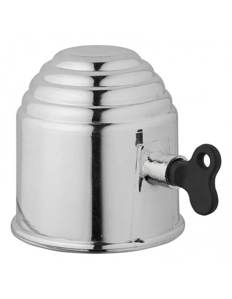 Verchromte Kugelkopfabdeckung mit Schloss