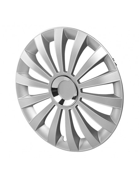 Silver copriruota Meridian 14 pollici x2 ProPlus