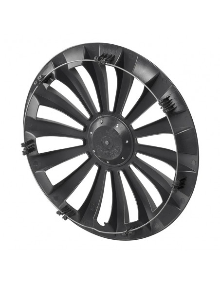 Tapacubos de ruedas Meridian plateado 14 pulgadas x2 ProPlus