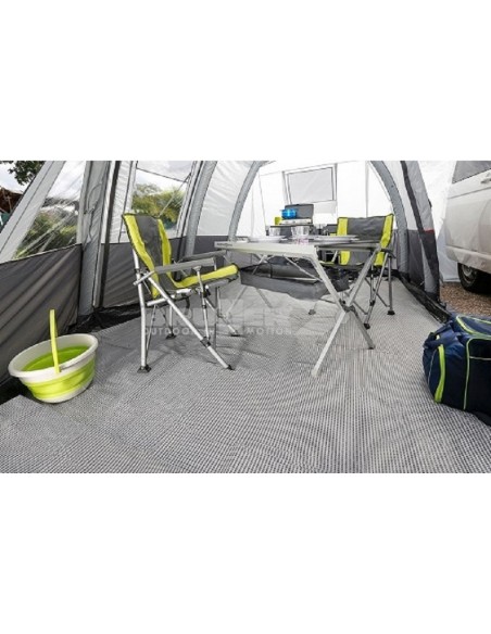 Alfombra Tapis para suelo 600 gr/ m² PVC 300 X 600 cm Kinetic Brunner azul