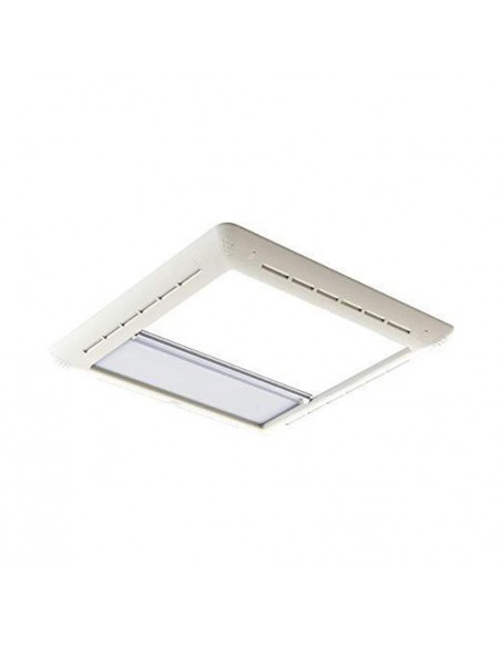 Moldura de escurecimento e rede mosquiteira Clarabóia Fiamma Vent 50 x 50 cm