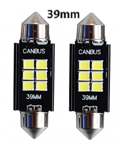 Bombilla C5W 6 leds 17x41mm