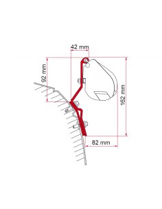 Adapter für Markise F35 Mercedes Viano / Marco Polo / Vito / V-Klasse