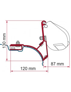 Adapter für Markise F35 Mercedes Viano / Marco Polo / Vito / V-Klasse