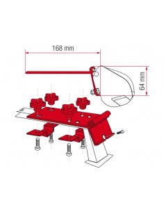 Adaptador standard Deep Black para toldo F35