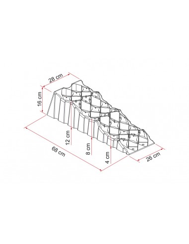 Kit de calzos Level UP Premium S de Fiamma