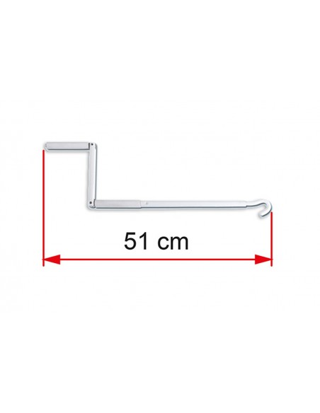 Manivela de aluminio Short de Fiamma