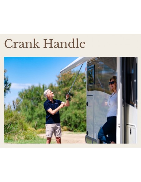 Maniglia in alluminio corto Fiamma