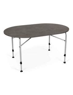 Mesa Dometic Zero Concrete Oval