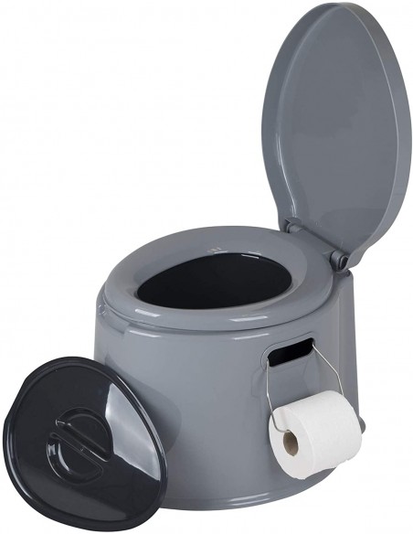 Bo-Camp Portable 7 Liter Toilet with Seat Bo-Camp Portable 7 Liter Toilet with Seat