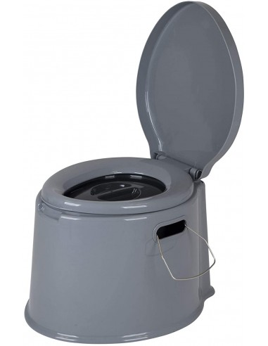 Bo-Camp Tragbare 7-Liter-Toilette mit Sitz