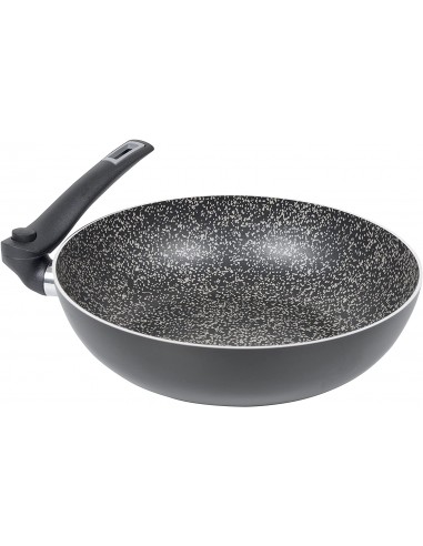 Wok Sartén de 24cm Bo-Camp con asa plegable