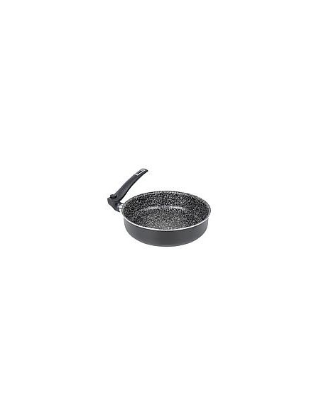 frying pan with folding handle Ø 24 cm. Bo-Camp frying pan with folding handle Ø 24 cm. Bo-Camp