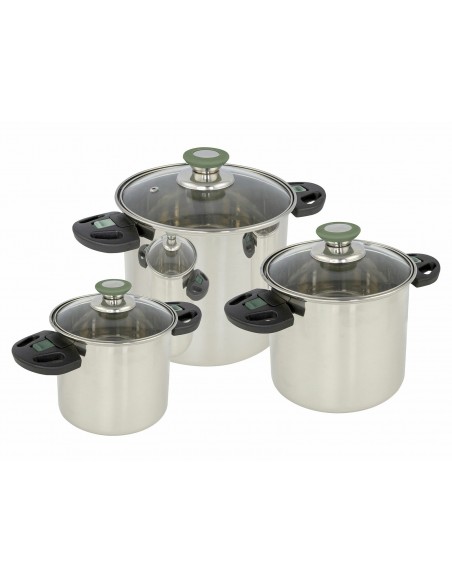 Set di 3 vasi Elegance compatti.Bo-Camp