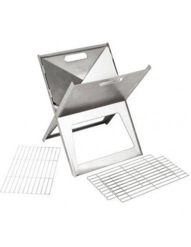 Barbeque pieghevole con griglia. Bo-Camp