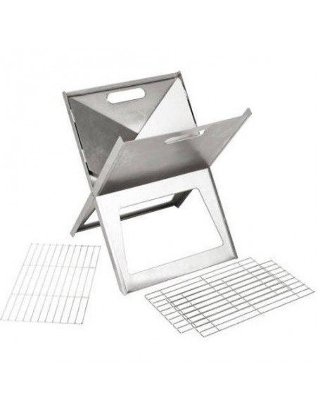 Barbeque pieghevole con griglia. Bo-Camp