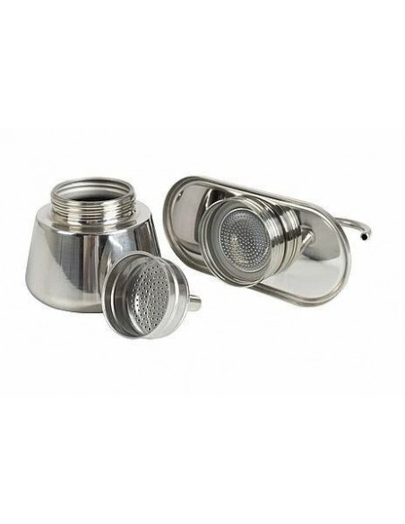 Cafetera compacta de aluminio. Bo-Camp Cafetera compacta de aluminio. Bo-Camp