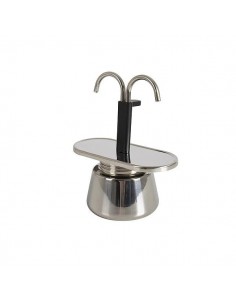 Cafetera compacta de aluminio. Bo-Camp