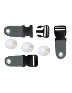 Adapterpaket für Zelt-/Markisenriemen. Bo-Camp