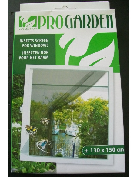 Insetto zanzariera netta per finestra 130 x 150 cm Progarden