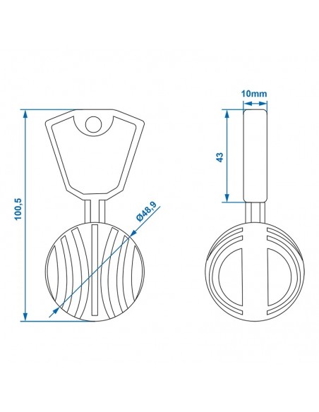Palla/Protezione Anti-rosso per gancio rimorchio ProPlus